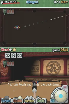 Billiard Action (Europe) screen shot game playing